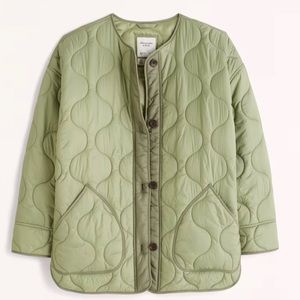 Abercrombie quilted jacket